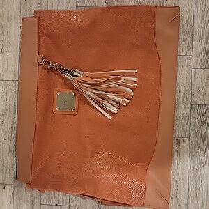 Miche Blanche‎ Peachy Pink Faux Leather Purse Shell